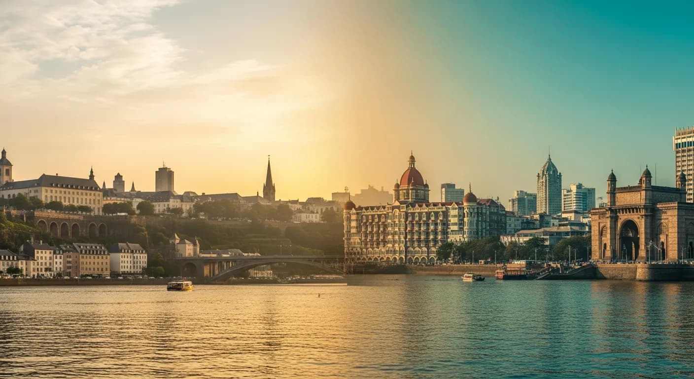 Luxembourg cityscape