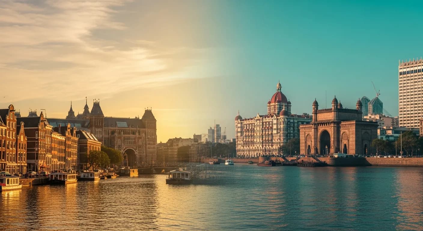 Netherlands cityscape
