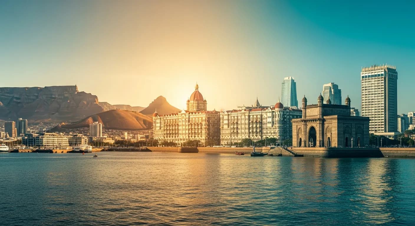 South Africa cityscape