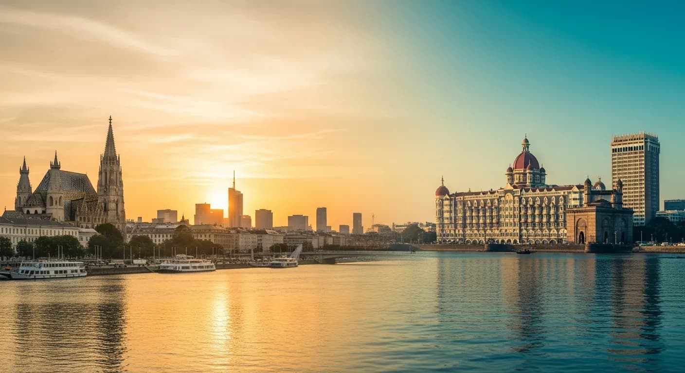 Austria skyline — company registration from Austria