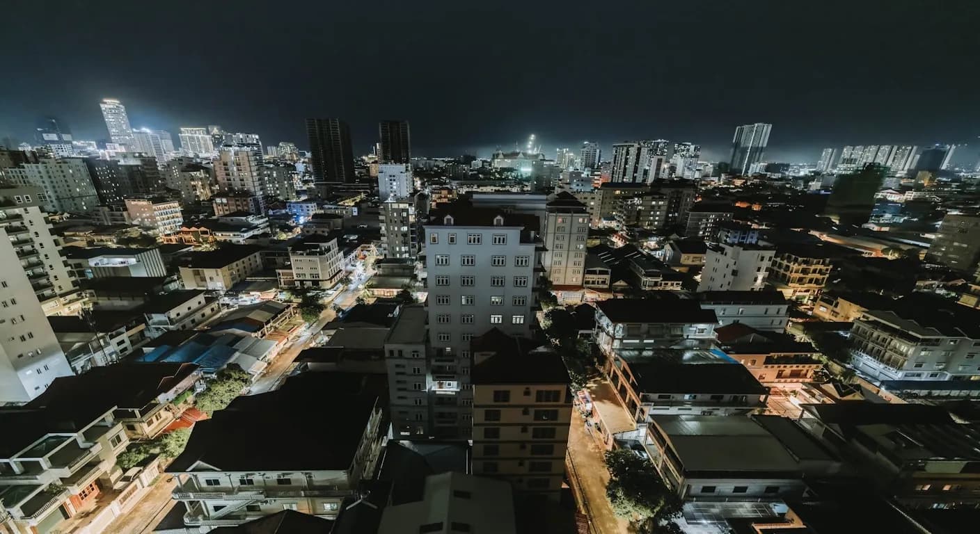 Cambodia cityscape