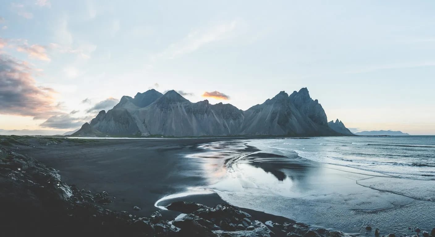 Iceland cityscape