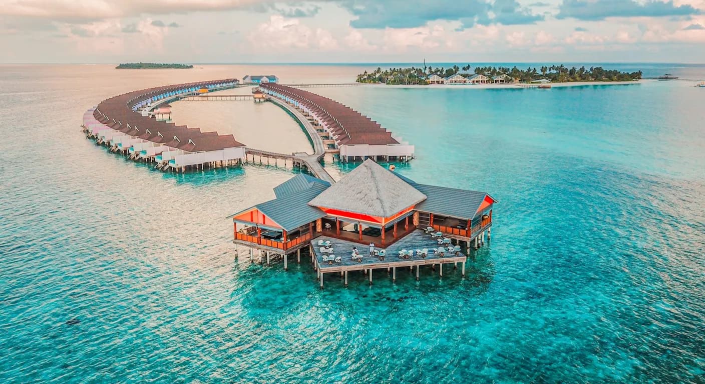 Maldives cityscape