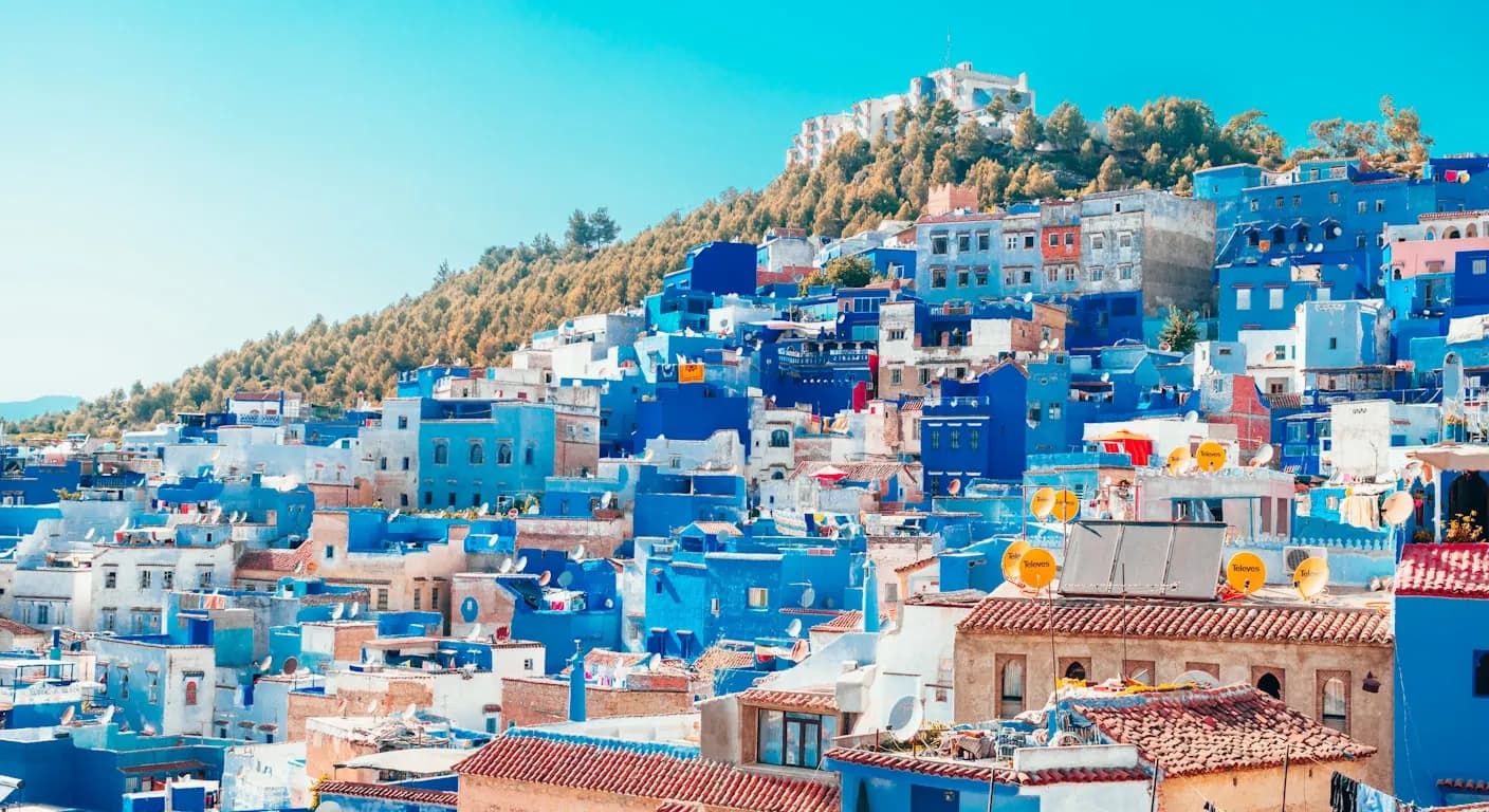 Morocco cityscape